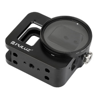 Aluminum Alloy Protective Cage with Insurance Frame and 52mm Uv Lens for Gopro Hero8 thumbnail