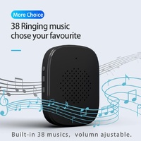 Wireless Doorbell Camera With Night Vision And Motion Detection - Black thumbnail