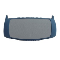 Portable Silicone Speaker Cover with Shoulder Strap & Carabiner for Jbl Charge 5 - Black thumbnail