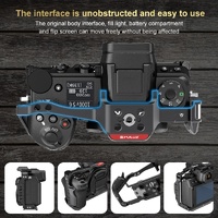 Metal Camera Cage For Nikon Z6Iii / Z6Ii - Stabilizer Rig Black thumbnail