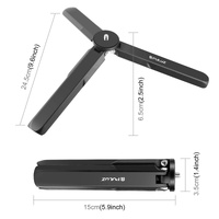 Lightweight Tripod for Dji Pocket 3 and Insta360 X4 - Aluminum Alloy thumbnail