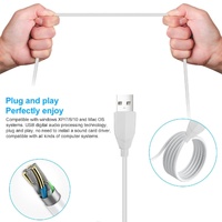 Desktop Usb Microphone For G22 Computers - Black thumbnail