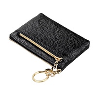 Spacious Litchi Texture Rfid Hand Wallet - Sapphire Blue thumbnail