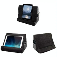 Versatile Laptop Rest Cushion with Cooling Pad - Black thumbnail