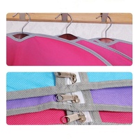 Blue Garment Suit Coat Dust Cover for Wardrobe Storage thumbnail