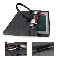 13.3 Inch Waterproof Laptop Case - Portable - Mysterious Black thumbnail