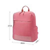 Anti-theft Laptop Backpack - Durable & Versatile - Pink thumbnail