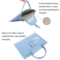 Waterproof Laptop Bag with Power Pack - 13 Inches Portable - Sky Blue thumbnail