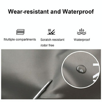 Waterproof Gym Bag - Compact and Durable - Black thumbnail