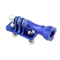 Gopro Helmet Mount Adapter for Aluminum Tripod Head - Red thumbnail