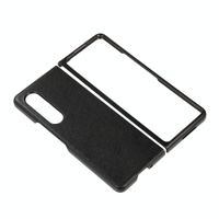 Two Tone Litchi Pu Case for Samsung Galaxy z Fold 4 - Slim & Stylish - Green thumbnail