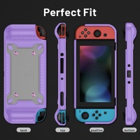 Protective Tpu Pc Case for Nintendo Switch Oled - Red thumbnail