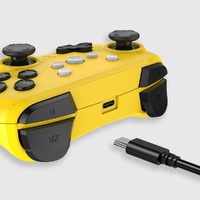 Wireless Game Handle for Nintendo Switch Lite - Tooth Design - Black thumbnail
