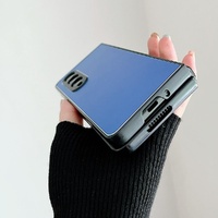 Aluminum Foldable Phone Case for Samsung Galaxy z Fold 4 - Black thumbnail