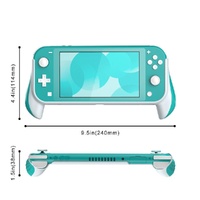 2-pack Nintendo Switch Lite Gamepad Covers - Dark Gray thumbnail