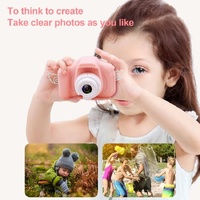 Mini Children Camera with 2.0 Lcd Screen - 800w - Pink thumbnail