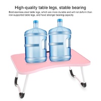 Adjustable Folding Laptop Desk - Non-slip W-shaped Legs Square Pattern Portable Cloud Design - Hcb5115C thumbnail
