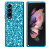 Glitter Tpu Shockproof Case for Samsung Galaxy z Fold 4 - Black thumbnail