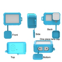 Silicone Case for Gopro Hero10 / 9 - Liquid Finish - Orange thumbnail