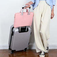 Versatile Laptop Shoulder Bag - Single Strap - Black thumbnail