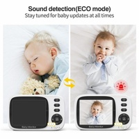 3.2 Baby Monitor With 2-Way Voice Temperature Monitoring & 3.2 Screen thumbnail