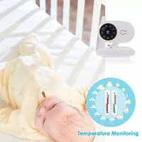 Wireless Baby Monitor With Night Vision And Temperature Display - 3.5 Inch thumbnail