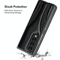 Embossed Folding Case for Samsung Galaxy z Fold 4 - Blue thumbnail