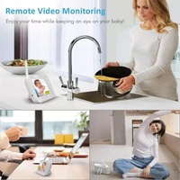 5 Wireless Video Baby Monitor With 5 Screen And Built-In Camera thumbnail