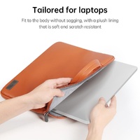 15 Inch Waterproof Pu Laptop Inner Bag - Rose Gold thumbnail