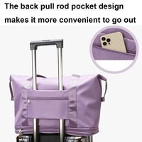 Waterproof Fitness Bag - Large Size - Purple Red thumbnail