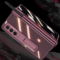 Foldable Magnetic Privacy Case with Pen Holder - Fits 4th Generation Ipad - Black thumbnail