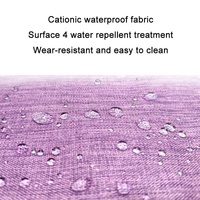 Versatile Cationic Digital Storage Bag for Data Cables - Wine Red thumbnail