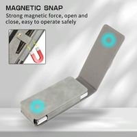 Leather Folding Phone Case for Samsung Galaxy z Fold 4 - Blue thumbnail