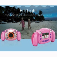 2.0 Inch Hd Screen Digital Children Camera - Pink 3mp thumbnail