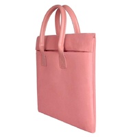 Universal 15.4 Soft Handle Laptop Bag for Macbook Samsung Sony Dell Alienware Chuwi Asus Hp - Portable & Wearable - Pink thumbnail