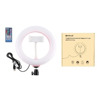 7.9 Dual Colour Led Ring Light with Usb Dimmable for Vlogging and Photography - Pink thumbnail
