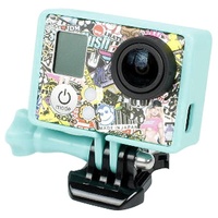 High Quality Tripod Mount for Gopro Hero4 / 3 / 3 - Pink thumbnail