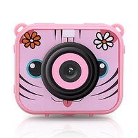 Waterproof 5.0mp Kids' Digital Camera with 1.77 Screen - G20 - Pink thumbnail