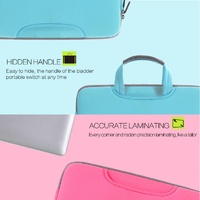 Portable Air Permeable Sleeve for 12 Laptops - 32x21x2cm - Green thumbnail