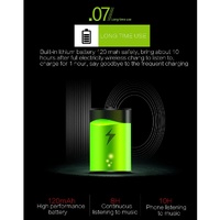 Wireless Bluetooth In-ear Headset with Magnetic Switch & Indicator Light - Green thumbnail
