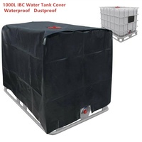 Water Tank Sunscreen Dust Cover - 1000l Capacity 210d Oxford Cloth - Green thumbnail