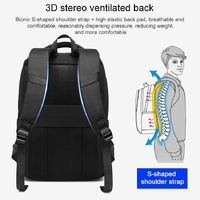 Versatile Oxford Laptop Backpack - Cxs-619 - Dark Gray thumbnail