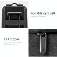15.6-inch Waterproof Laptop Backpack - Dark Gray thumbnail