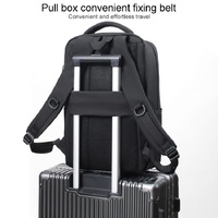 Multifunctional Oxford Laptop Backpack - Cxs-611 - Light Grey thumbnail
