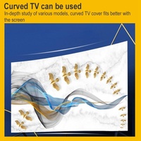 52 Inch Dust-proof Tv Cover for Household - Cat Paw thumbnail
