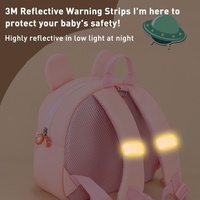 Kids' Anti-lost School Bag - Secure & Stylish - Pink Apple Medium thumbnail