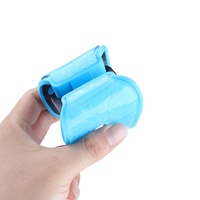 Gopro Helmet Mount Adapter - Butterfly Design - Blue thumbnail