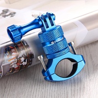 Universal Bike Handlebar Mount for Action Cameras - 360 Degree Rotation - Pu223L thumbnail