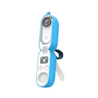 Silicone Protective Case for Insta360 Go 2 Charging Box - Blue thumbnail