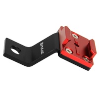Universal Motorcycle Mount for Action Cameras - Red thumbnail
